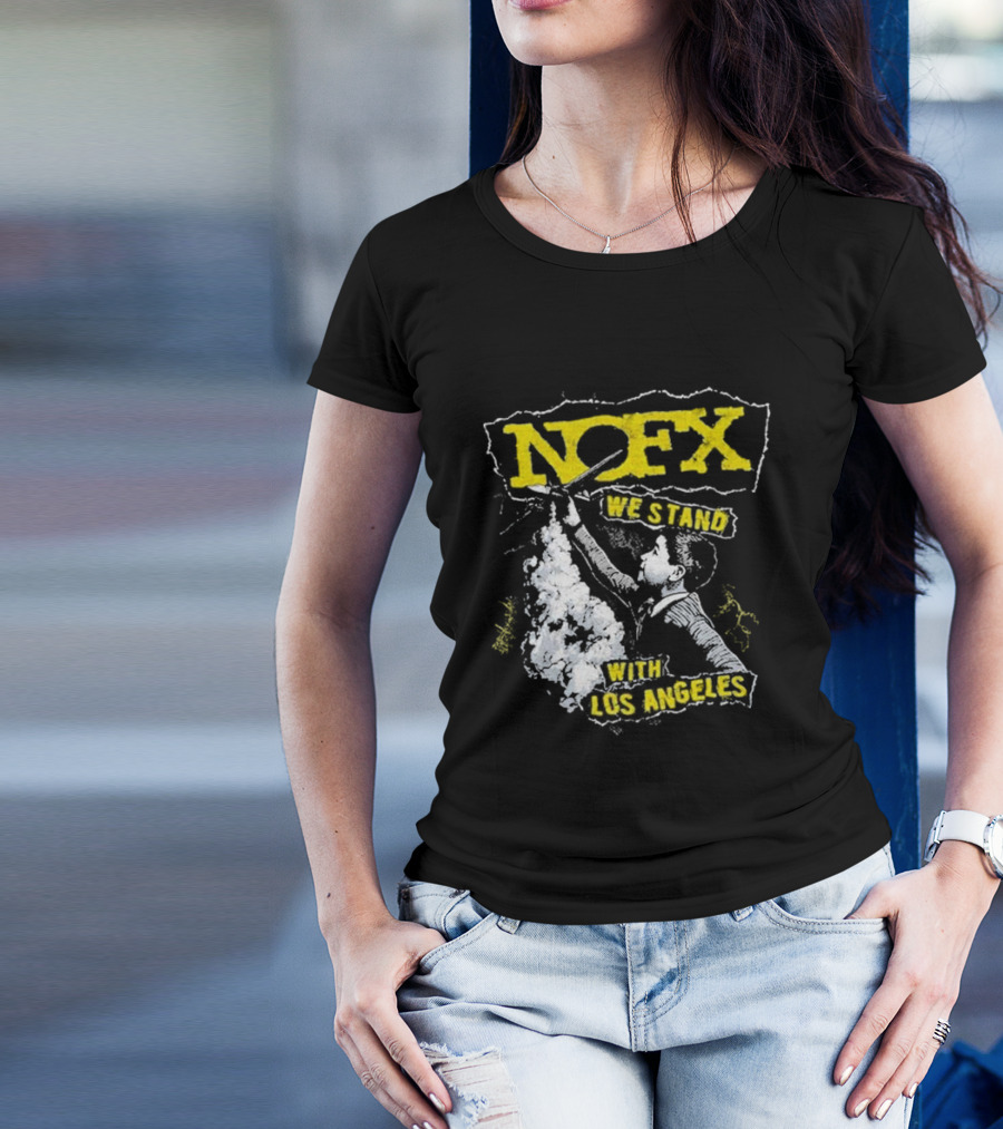 Nofx We Stand With Los Angeles 2025 T-Shirt