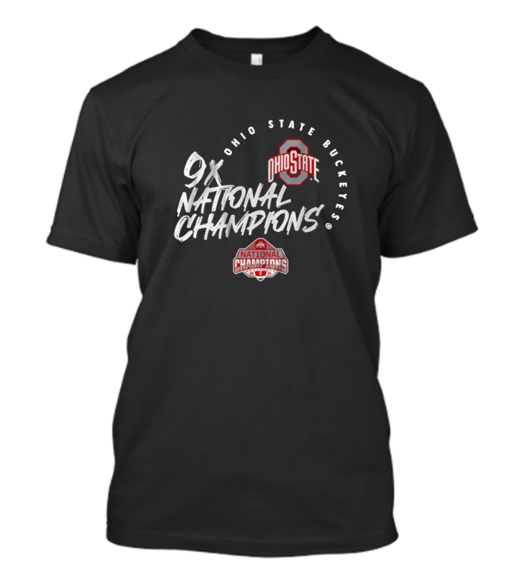 Ohio State Buckeyes 9X National Champions Football 2024 Notre Dame Victory T-Shirt