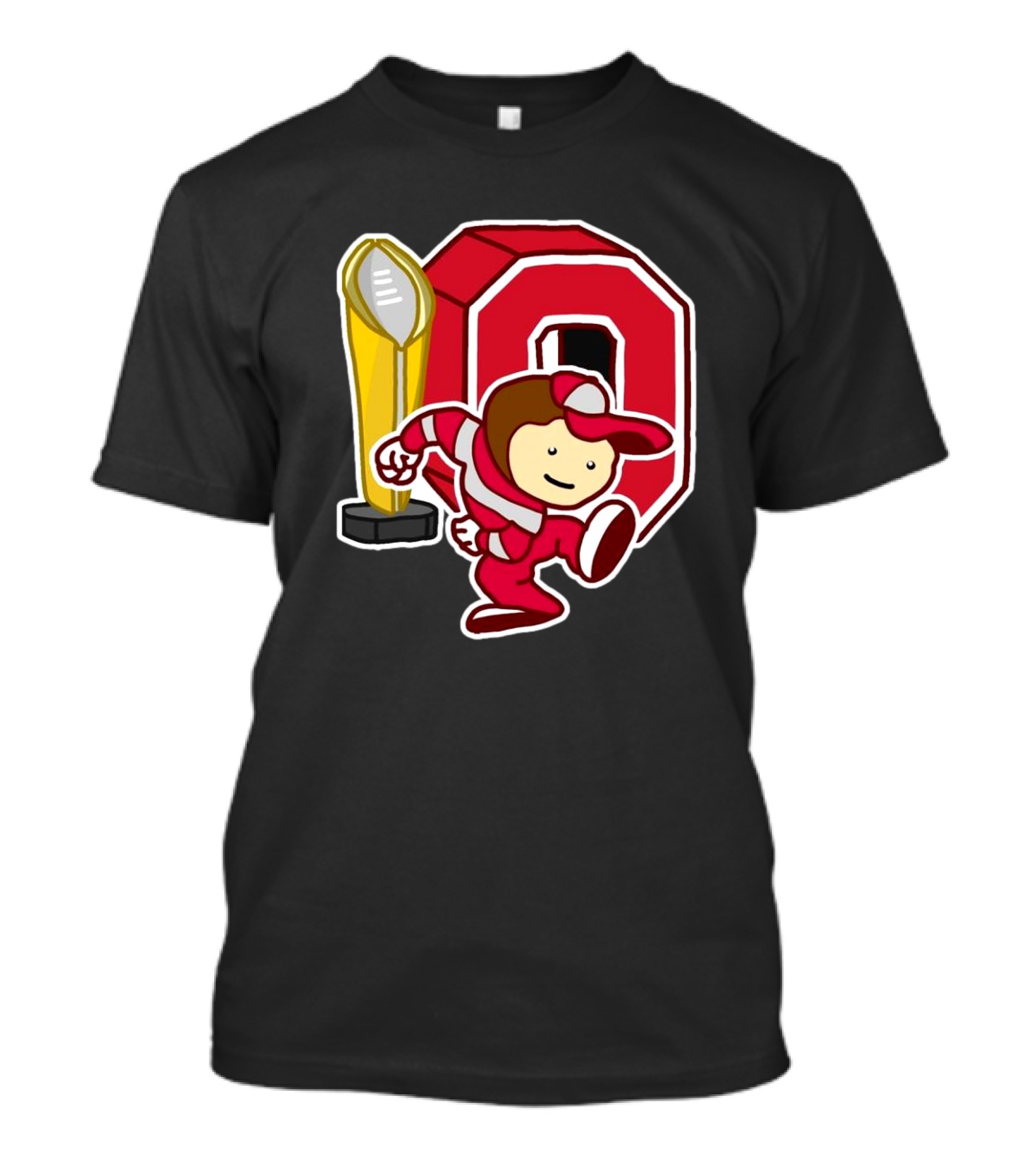 Ohio State Buckeyes National Champions Trophy Meme T-Shirt