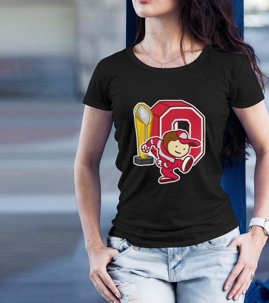 Ohio State Buckeyes National Champions Trophy Meme T-Shirt