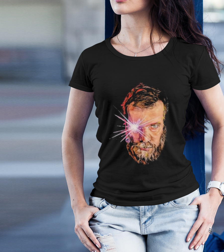 Partisan Records John Grant Boy From Michigan Intense Artistic Portrait T-Shirt