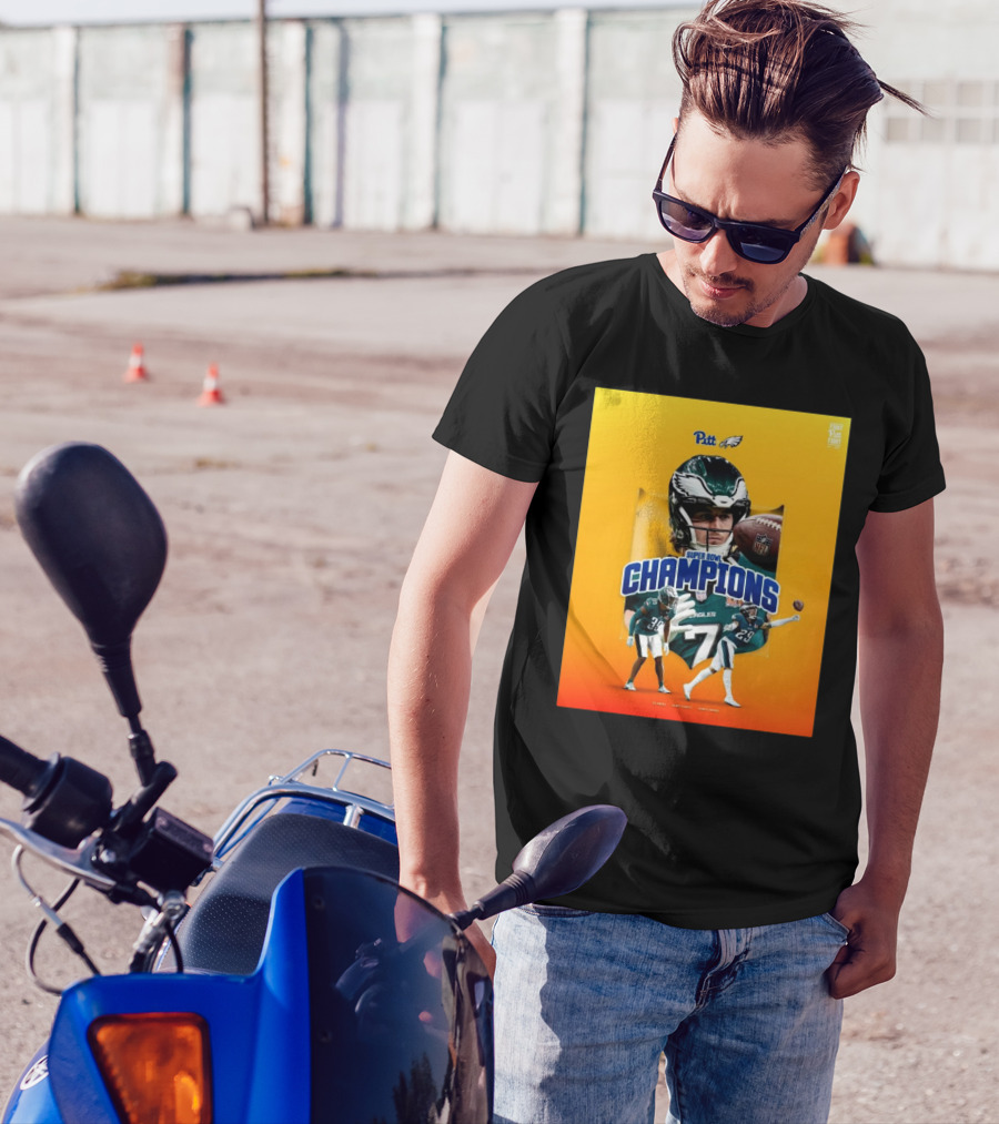 Pitt Panthers Football Kenny Pickett A.J. Woods Avonte Maddox Eagles Super Bowl Champions T-Shirt
