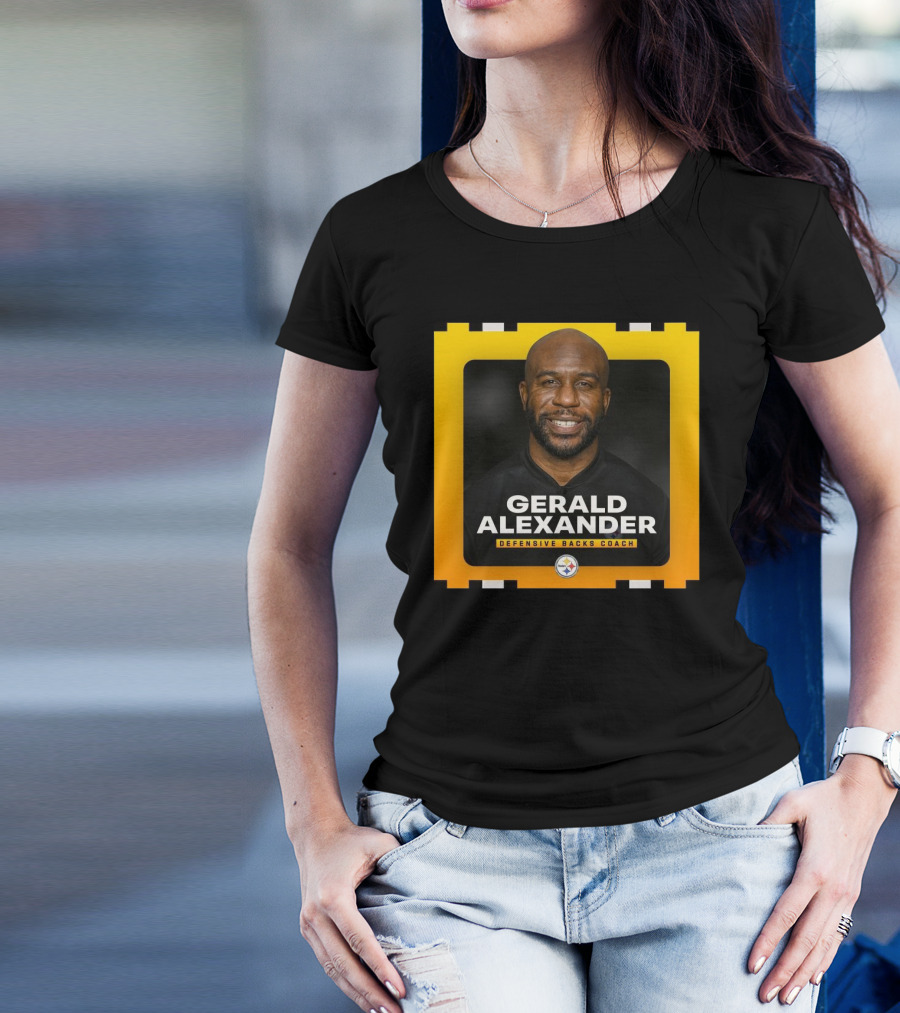 Gerald Alexander Pittsburgh Steelers Defensive Backs Coach T-Shirt
