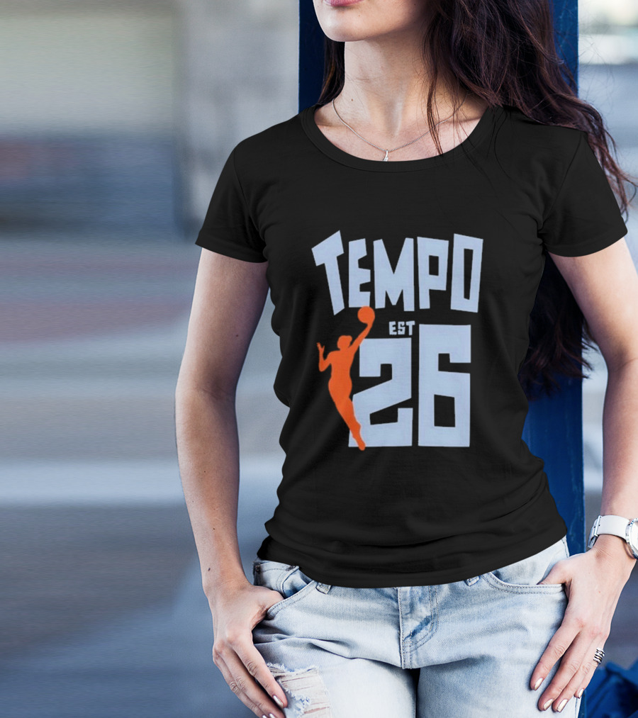 Playa Society Tempo Est 26 Basketball Silhouette Toronto 2026 T-Shirt
