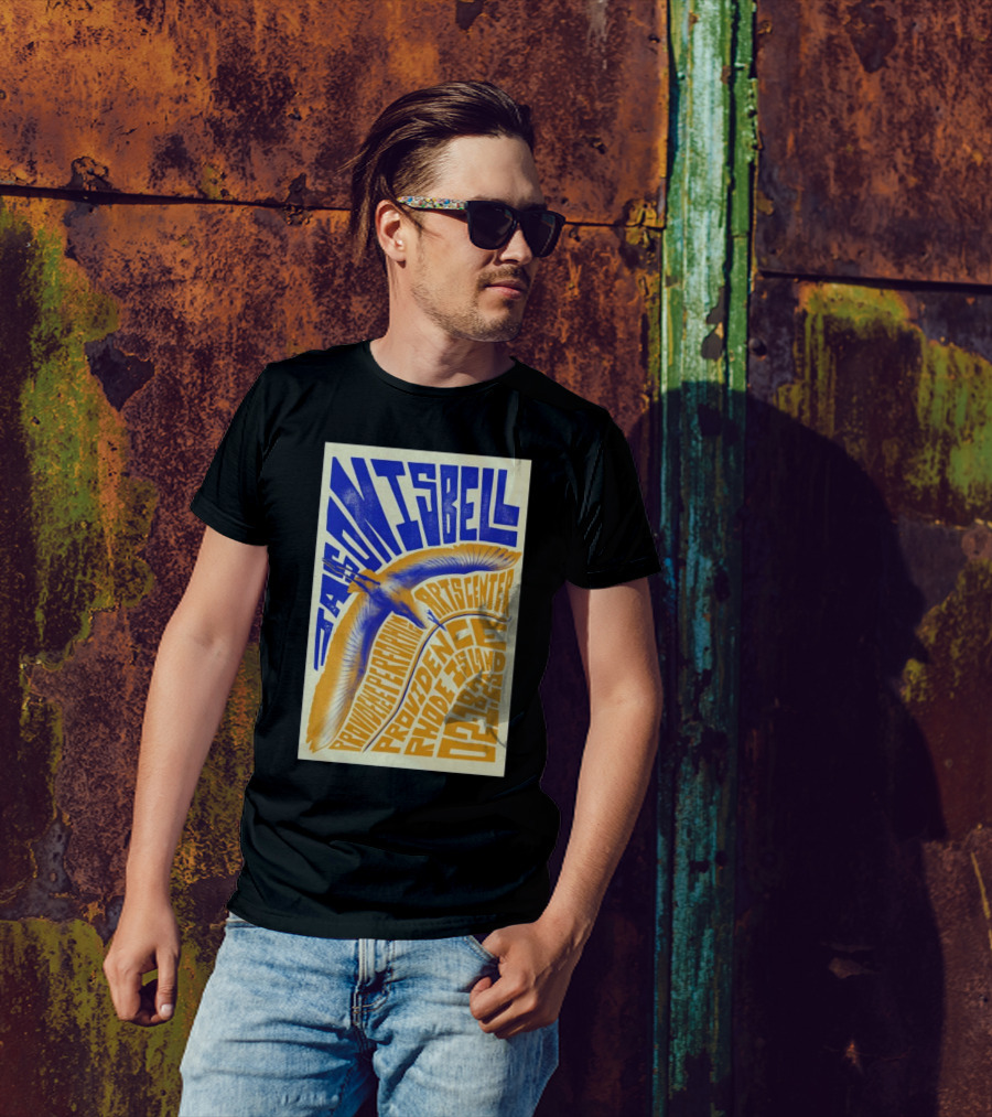 Jason Isbell Providence Performing Arts Center Rhode Island February 18 2025 Seagull Design T-Shirt