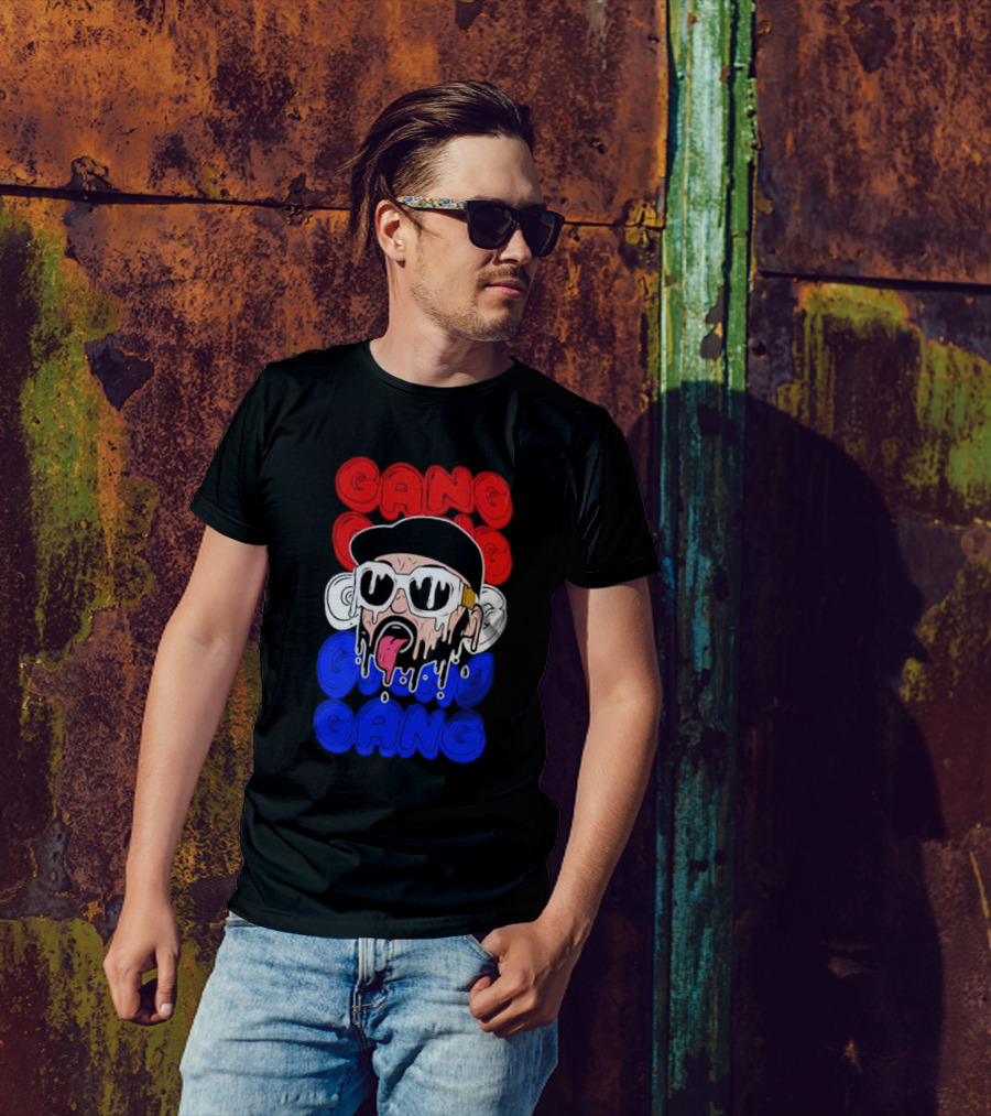 Rooler Kingsday Gang 2025 Dripping Face Art Iconic Style T-Shirt