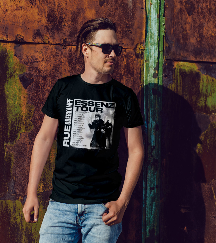 Rue Oberkampf Essenz Tour 2025 Concert Dates And Locations T-Shirt