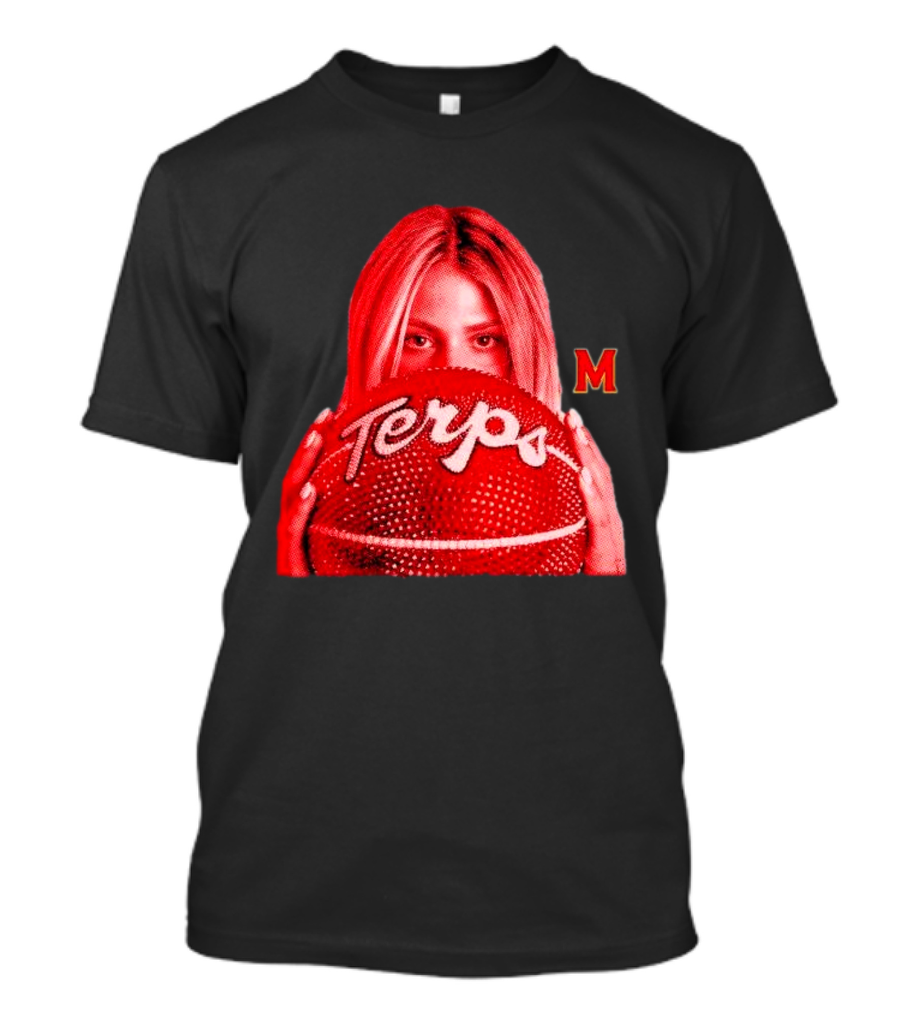 Saylor Poffenbarger Terps Basketball Maryland M T-Shirt