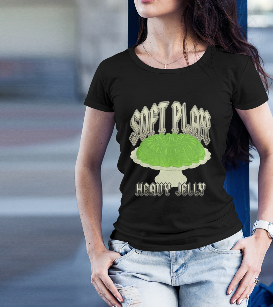Soft Play Heavy Jelly Vintage Style Dessert Graphic T-Shirt