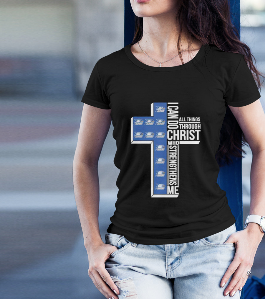 Southern Eagles I Can Do All Things Through Christ Who Strengthens Me T-Shirt