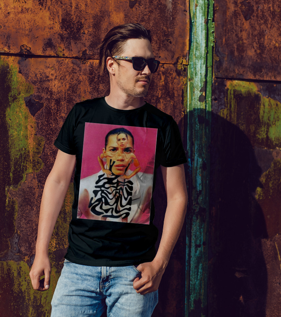 America Ferrera Abstract Portrait New T-Shirt