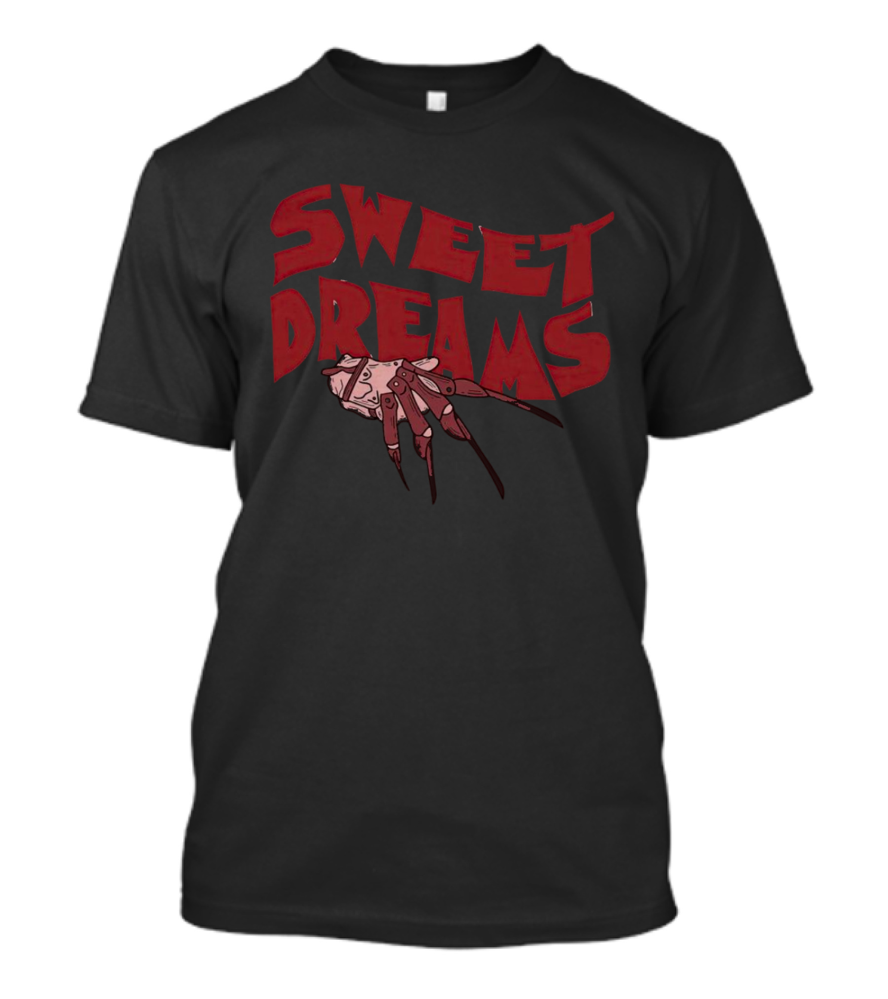 Sweet Dreams Freddy Krueger Glove Horror T-Shirt