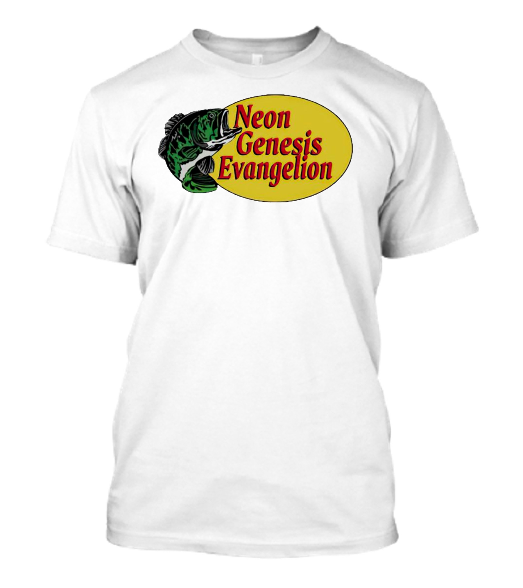Neon Genesis Evangelion Bass Fish Pro T-Shirt