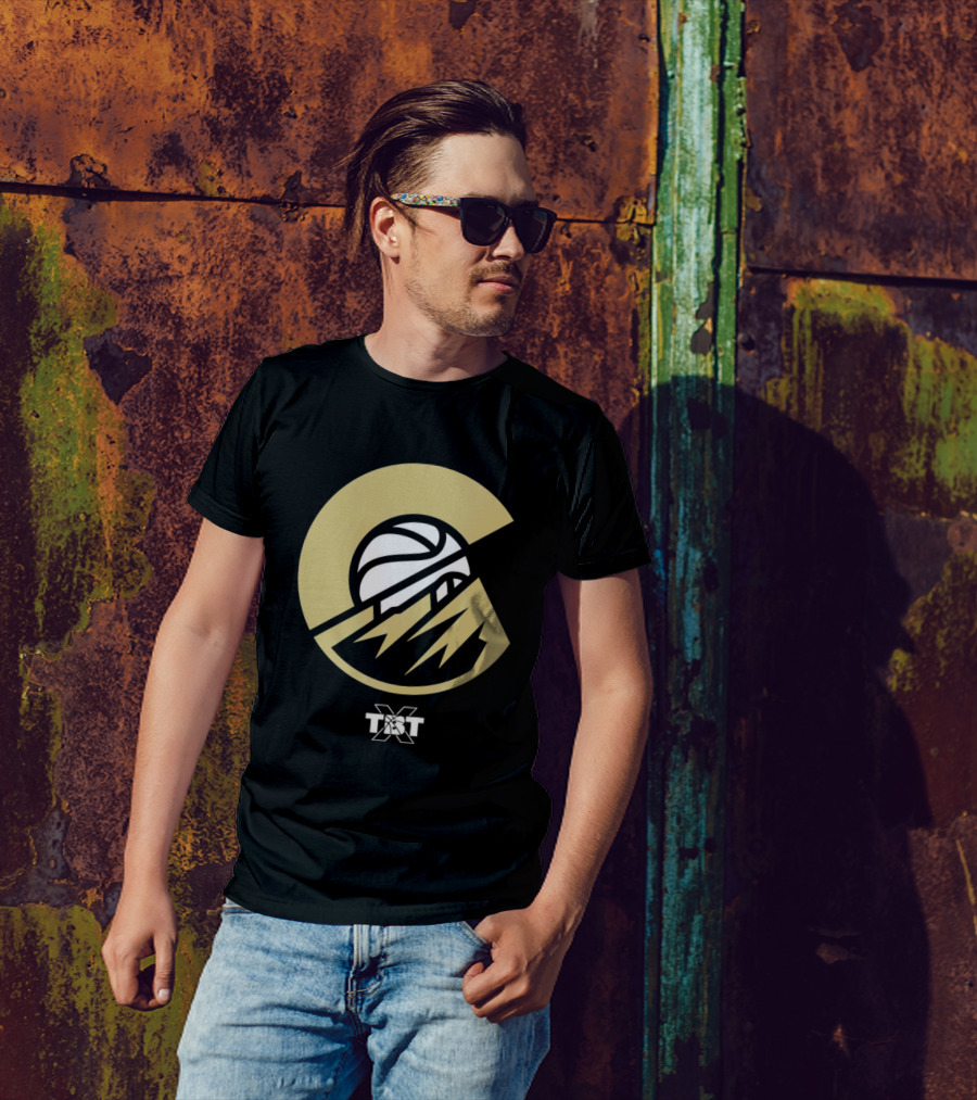 TBT Team Colorado Basketball Mountain T-Shirt