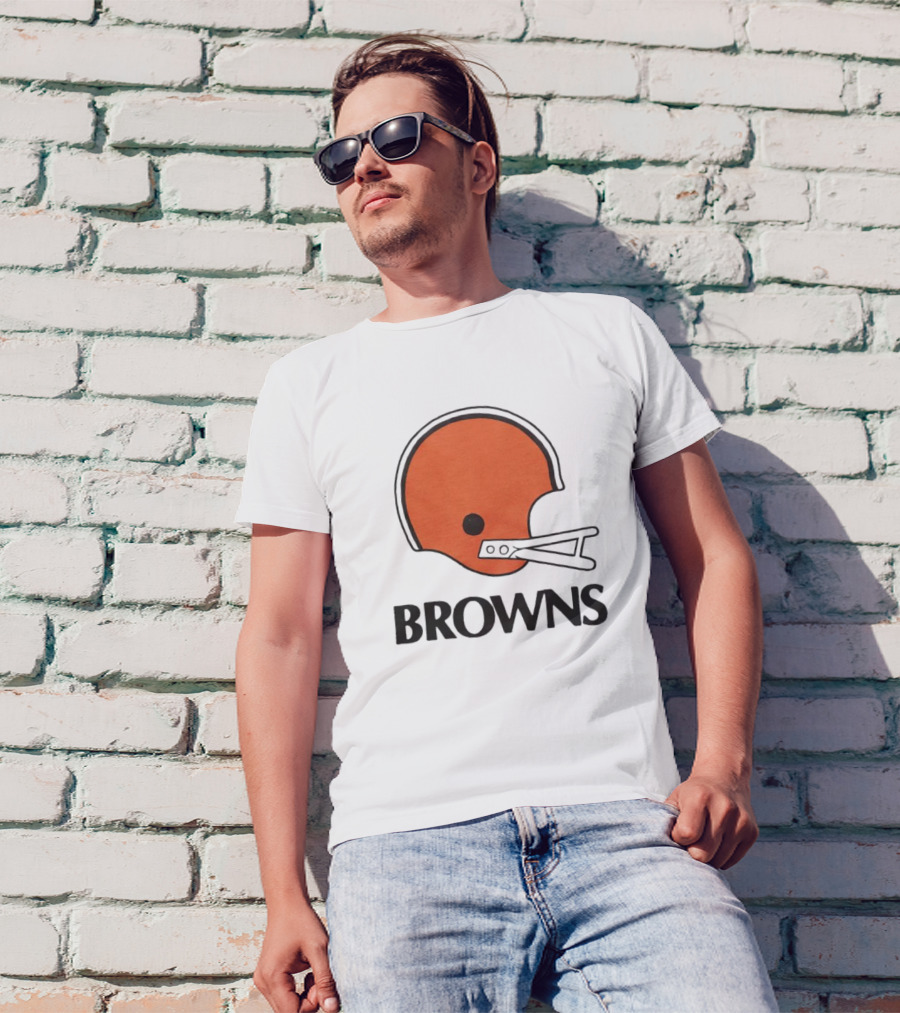 Cleveland Browns Helmet Browns T-Shirt