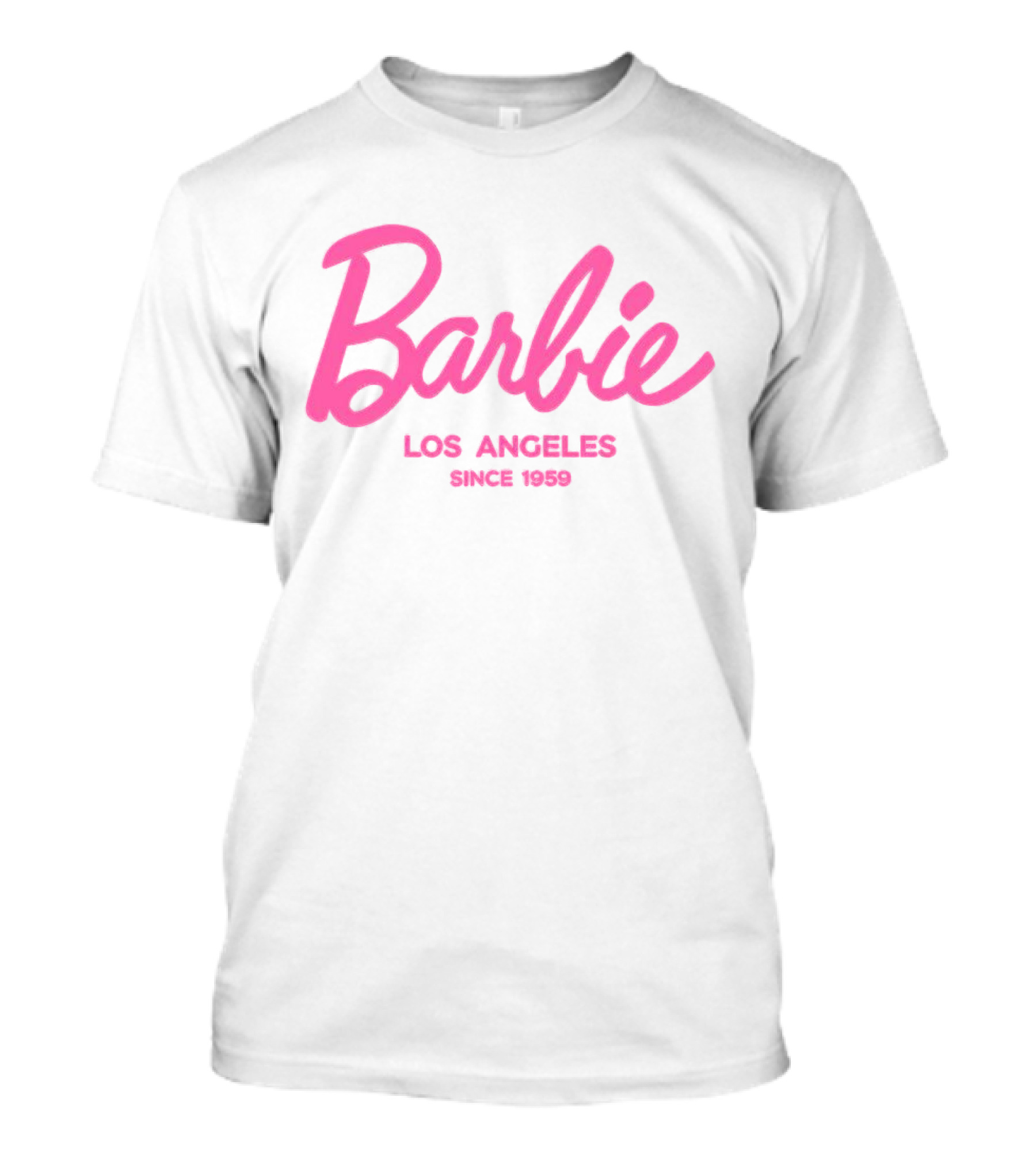 Barbie Los Angeles Since 1959 Retro Pink T-Shirt