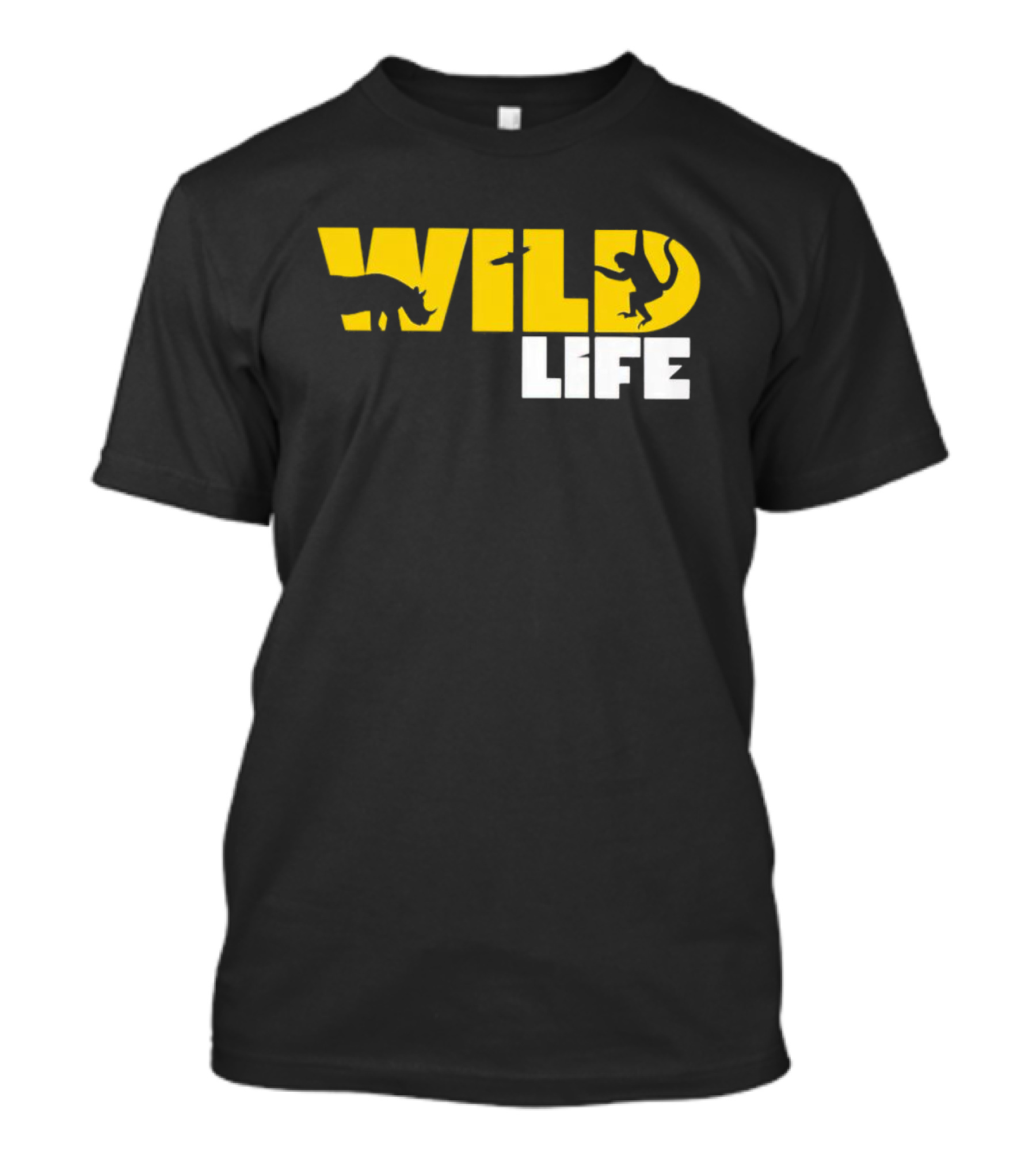 Wild Life Rhino Monkey T-Shirt