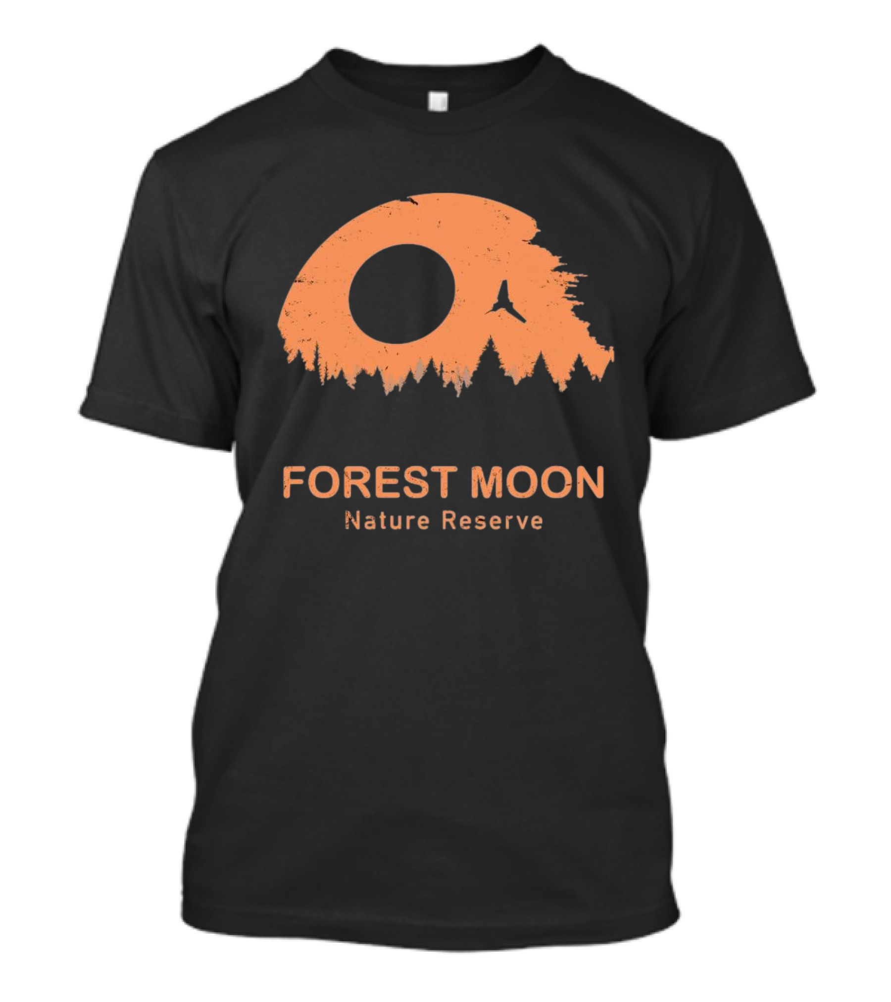 Forest Moon Nature Reserve Endor And The Death Star Return Of The Jedi T-Shirt
