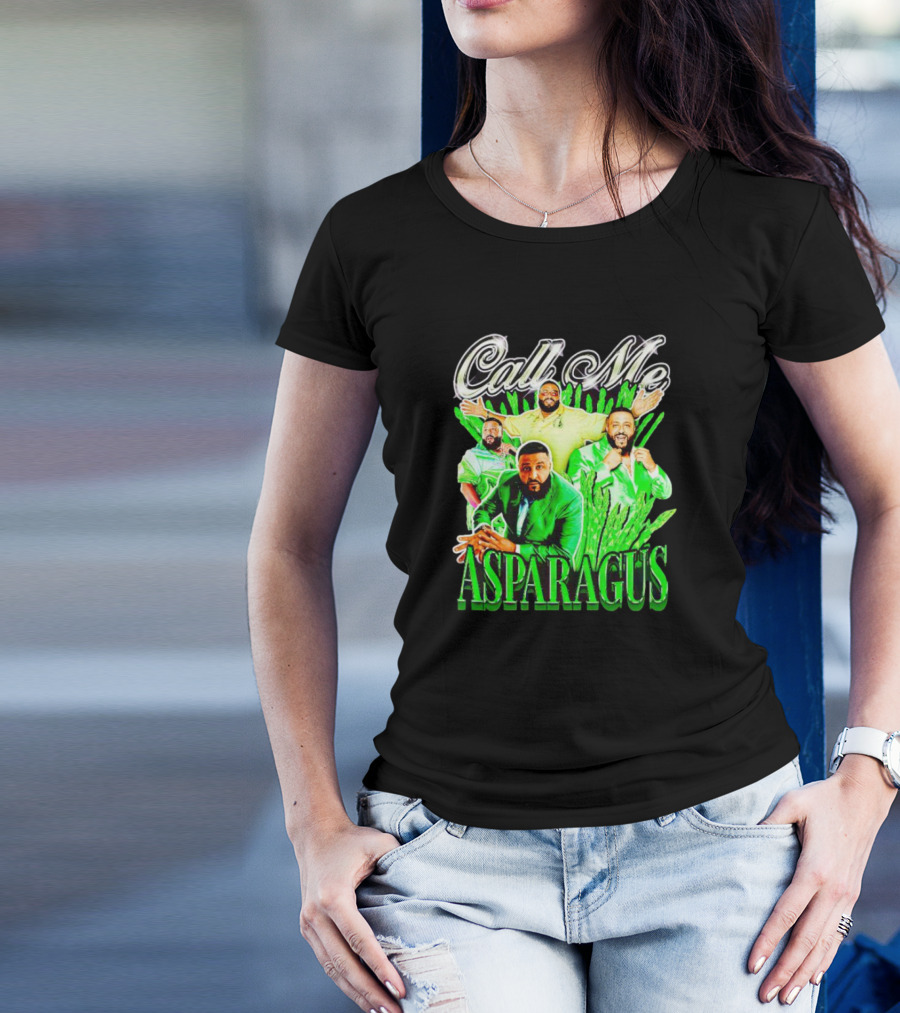 Call Me Asparagus DJ Khaled Green T-Shirt