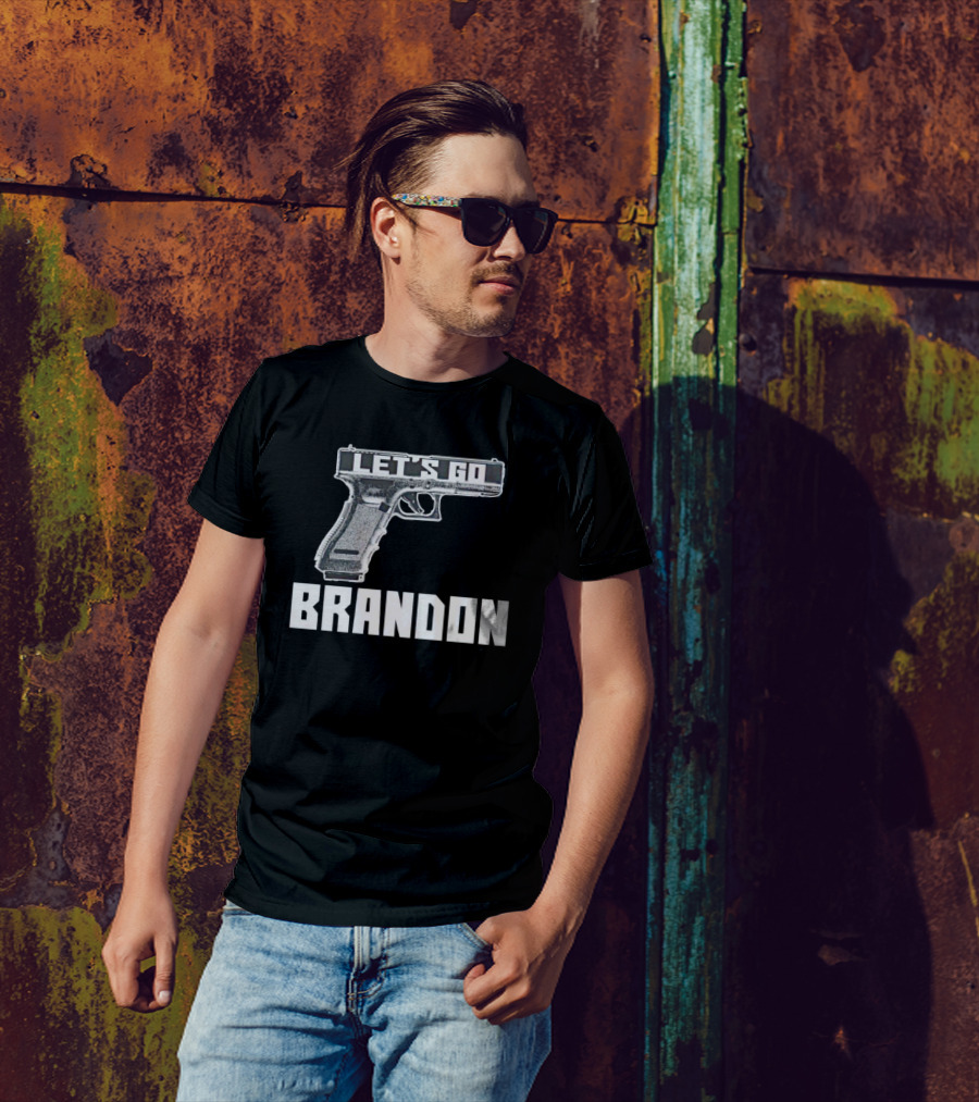 Let's Go Brandon Pistol T-Shirt