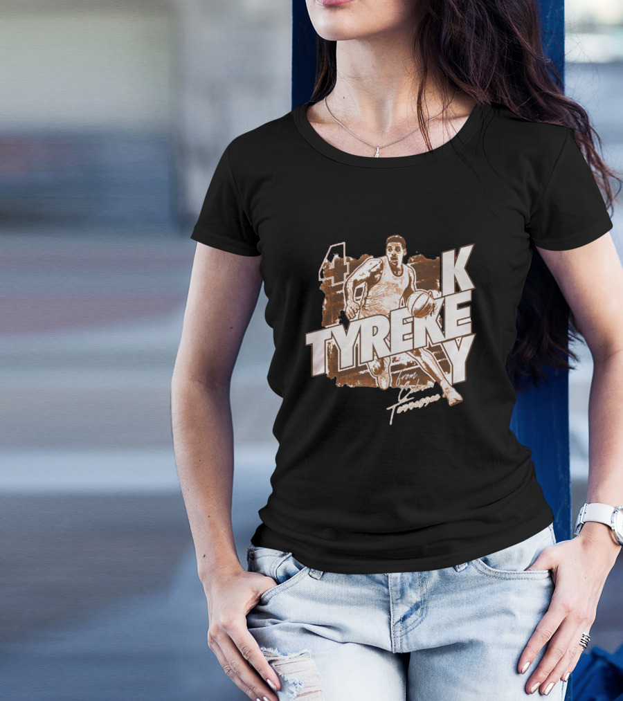 Tyreke Key Number 4 Basketball Player From Celina Tennessee T-Shirt