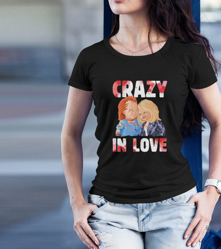 Chucky Tiffany Crazy In Love T-Shirt