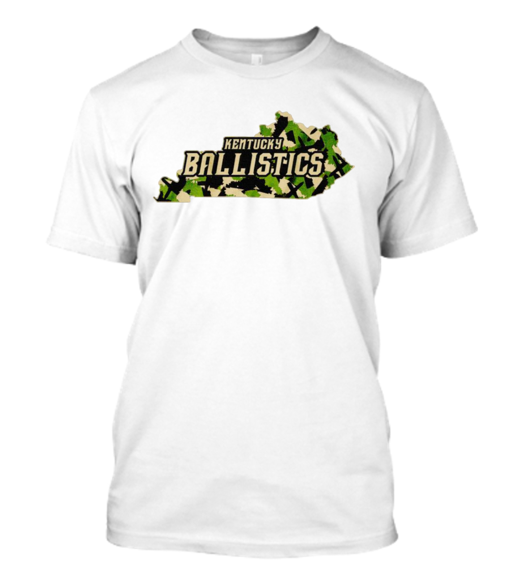 Kentucky Ballistics Camo State Shape T-Shirt