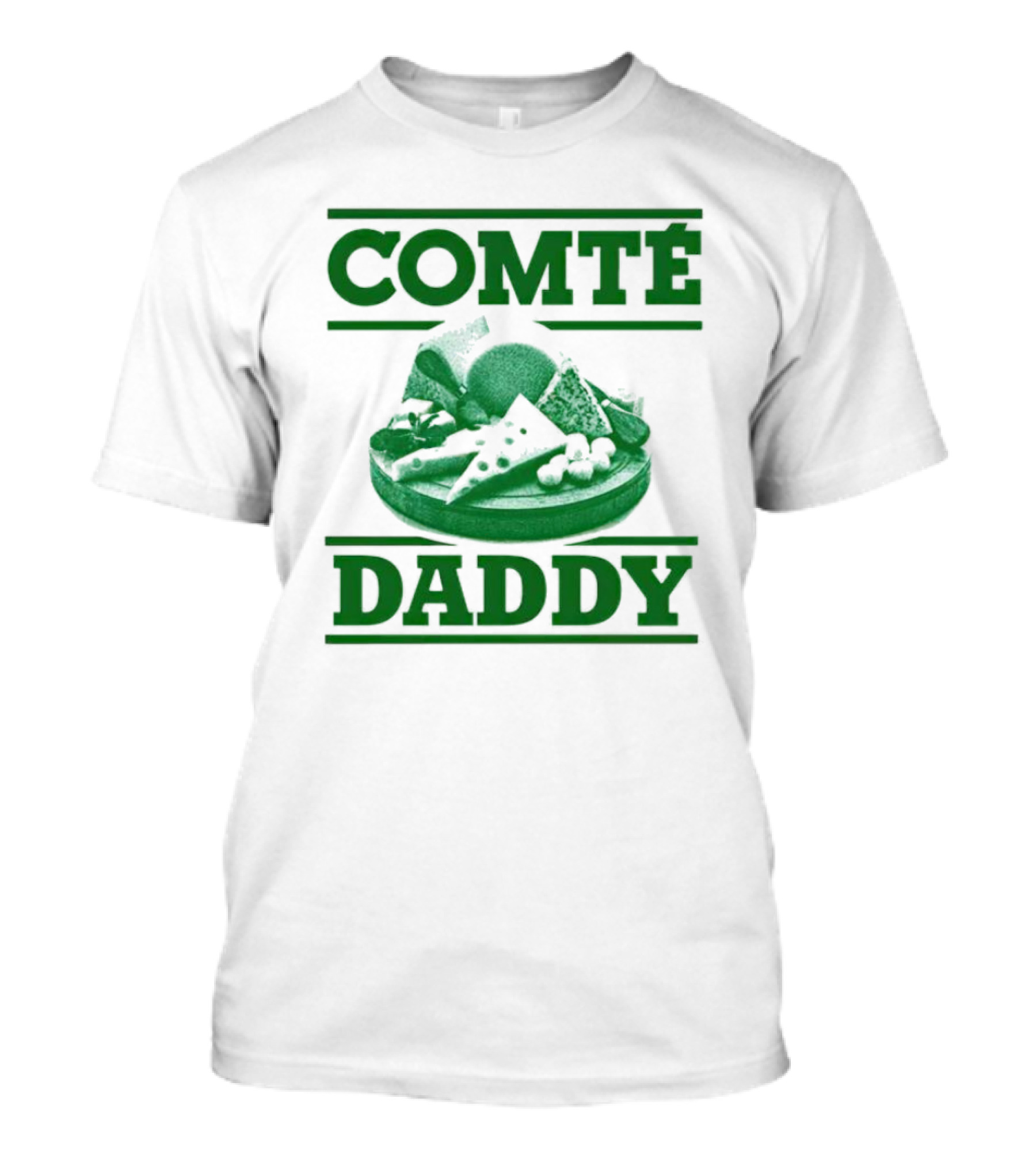 Comté Daddy Cheese Plate T-Shirt