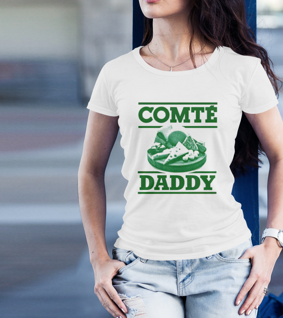 Comté Daddy Cheese Plate T-Shirt