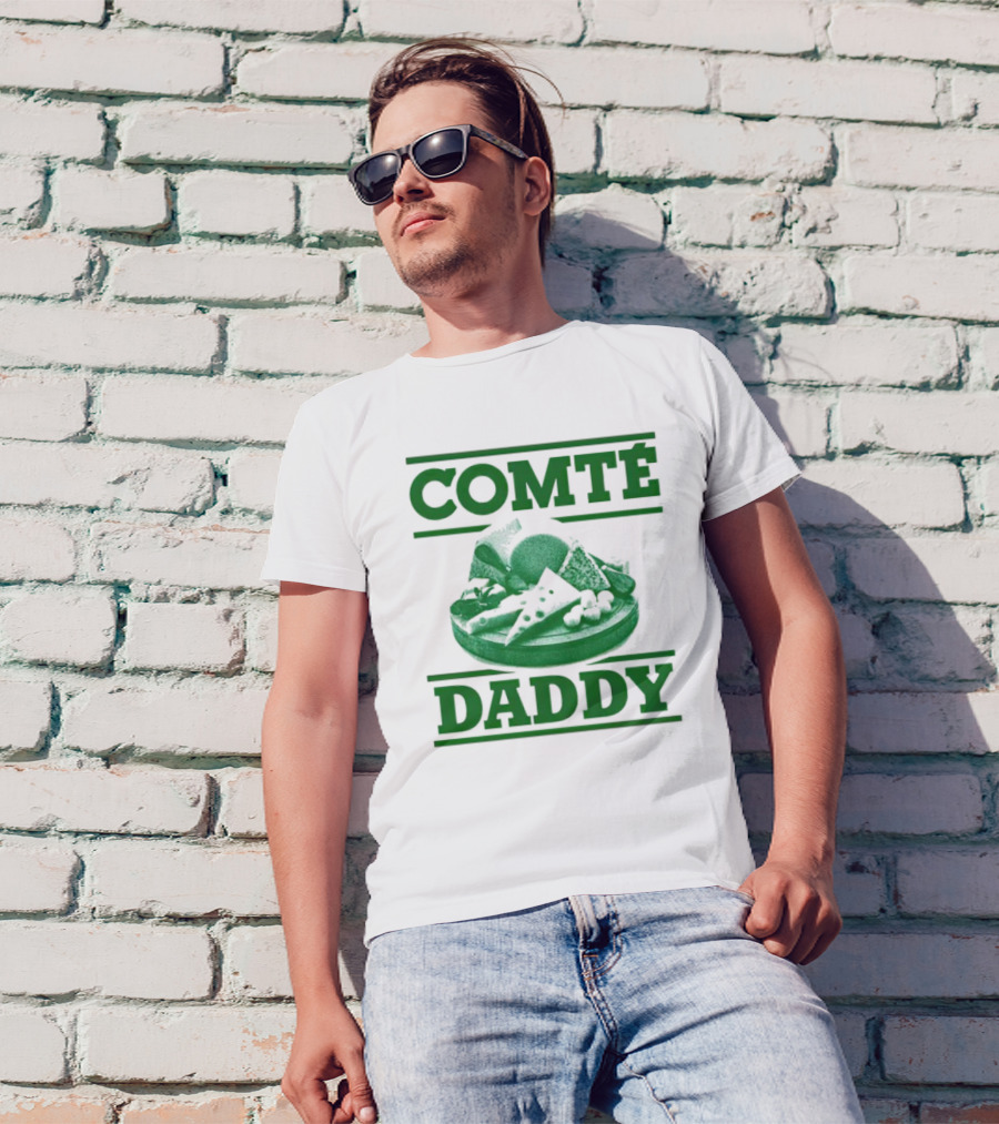 Comté Daddy Cheese Plate T-Shirt