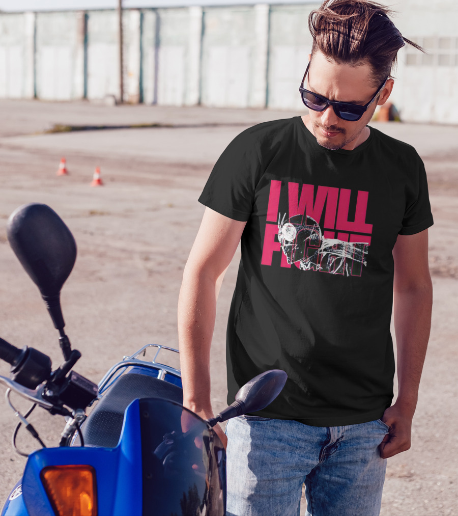 I Will Fight Shin Japan Heroes Universe Kamen Rider T-Shirt