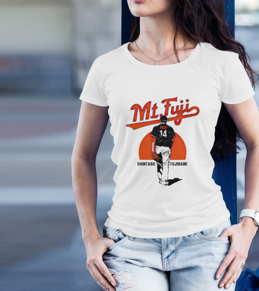 Shintaro Fujinami Mt. Fuji Baseball Baltimore Orioles T-Shirt
