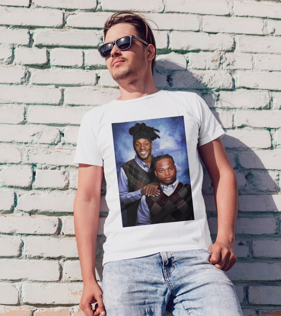 Tennessee Titans Derrick Henry DeAndre Hopkins Step Brothers Photo T-Shirt