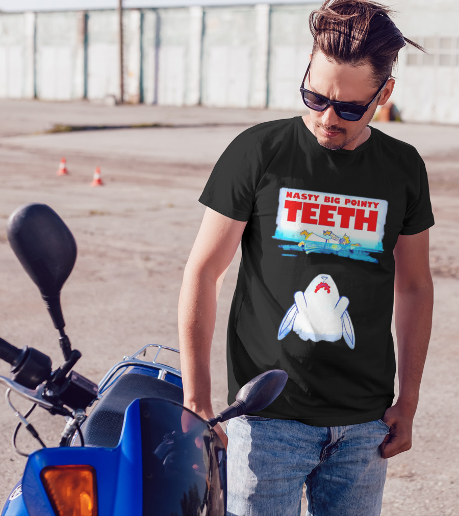 NASTY BIG POINTY TEETH Rabbit Parody With Knight T-Shirt