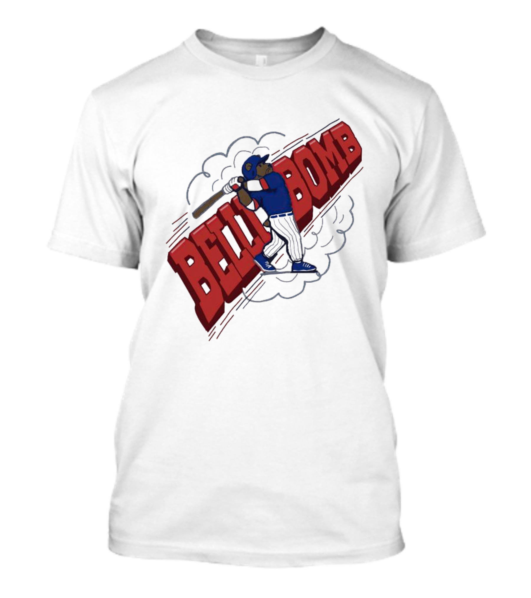 Cody Bellinger Belli Bomb Baseball Hit Iconic Swing T-Shirt