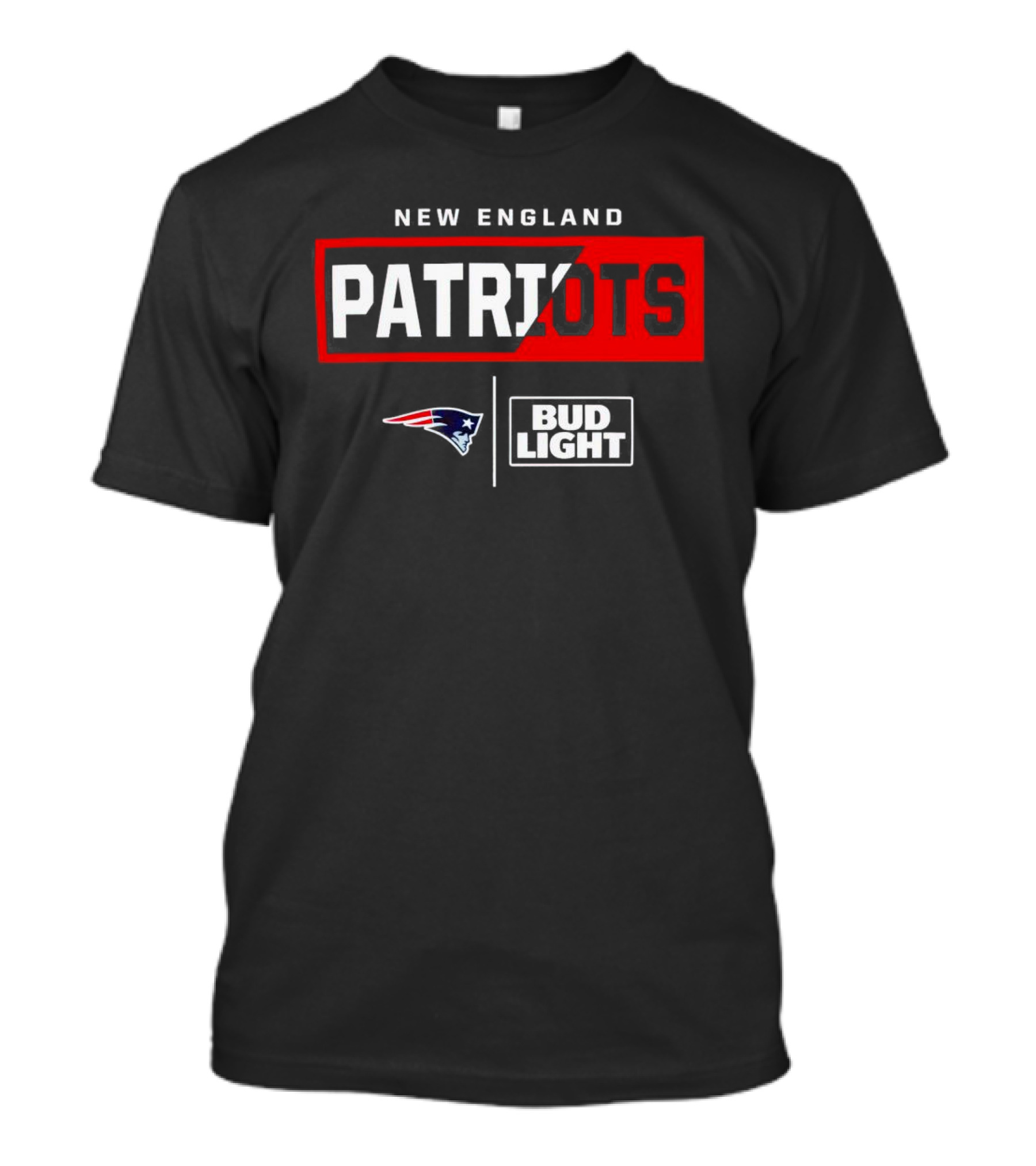 New England Patriots Bud Light Partnership T-Shirt