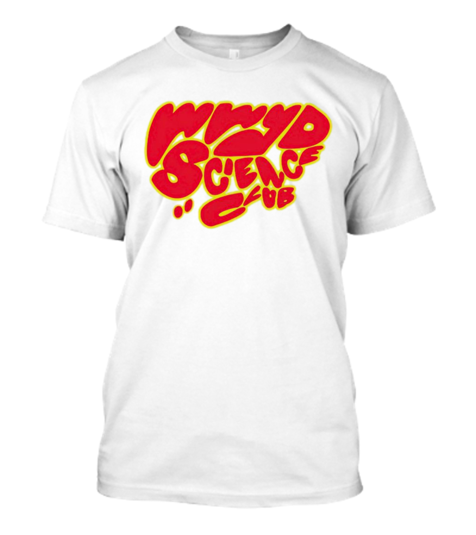 WWYD Science Club Retro Font T-Shirt