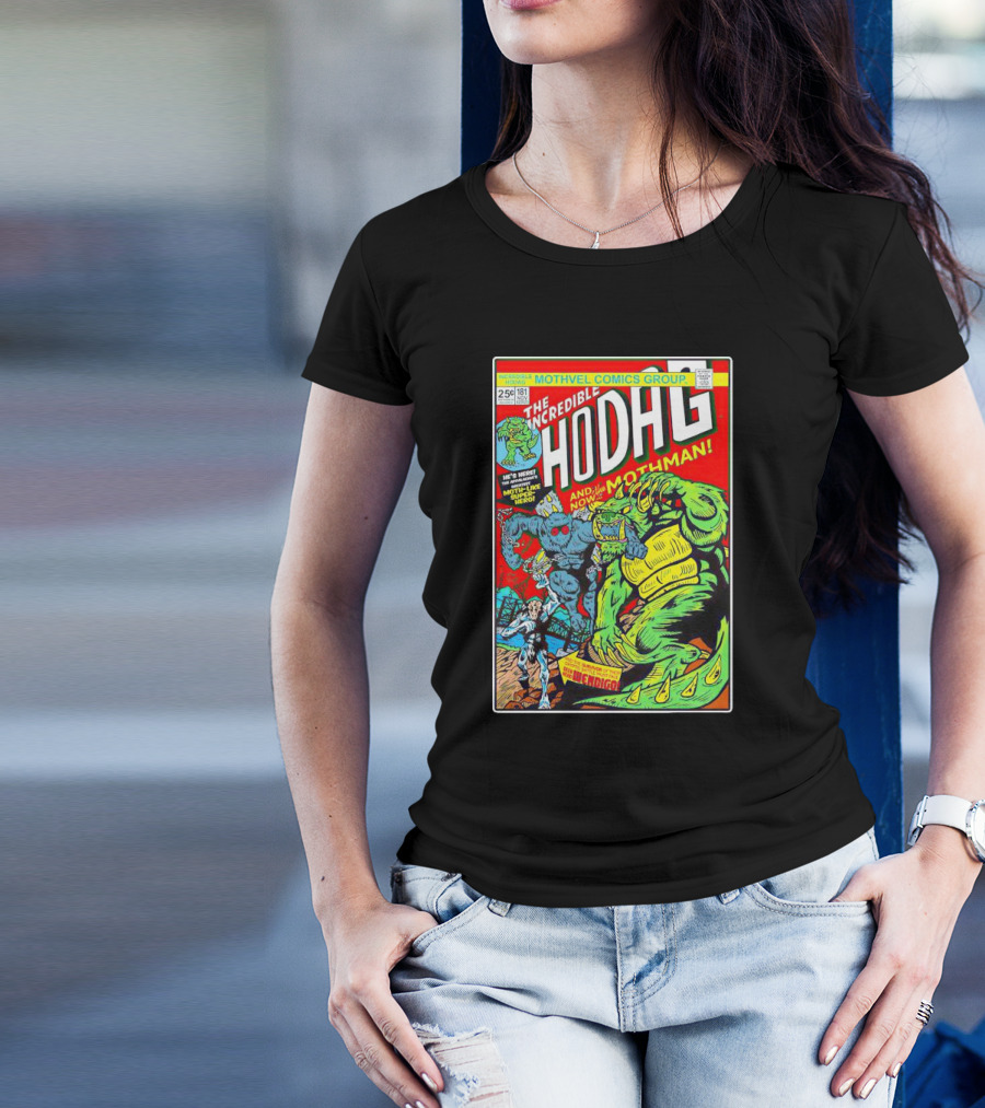 Mothvel Comics Group The Incredible Hodag And The Mothman Battles Incredico T-Shirt