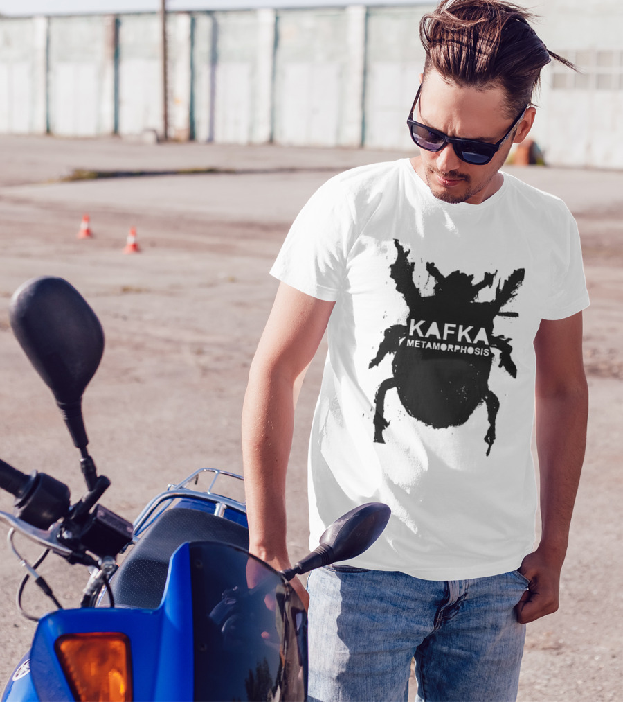 Kafka Metamorphosis Dark Insect T-Shirt