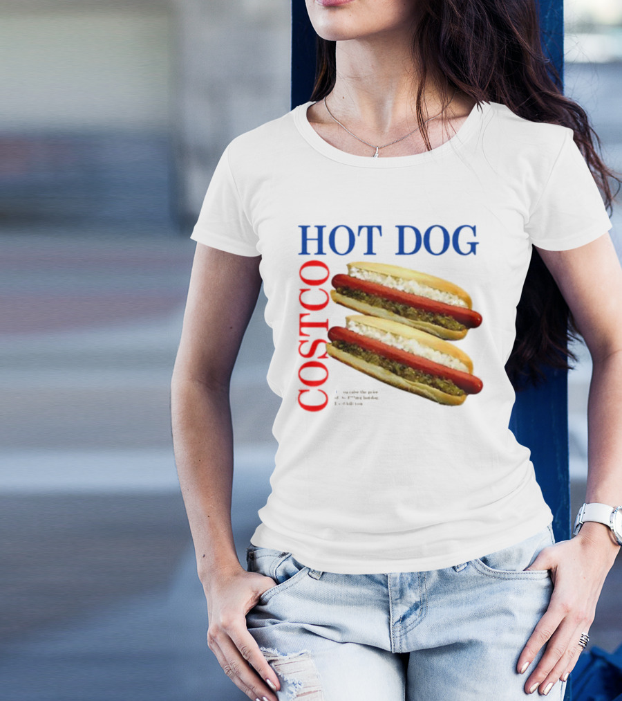 Hot Dog Costco Double Delight The Best Hot Dog T-Shirt