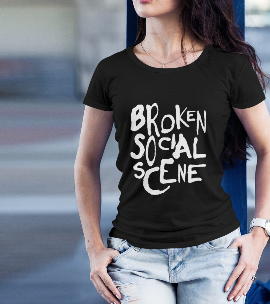 Broken Social Scene Band Text T-Shirt