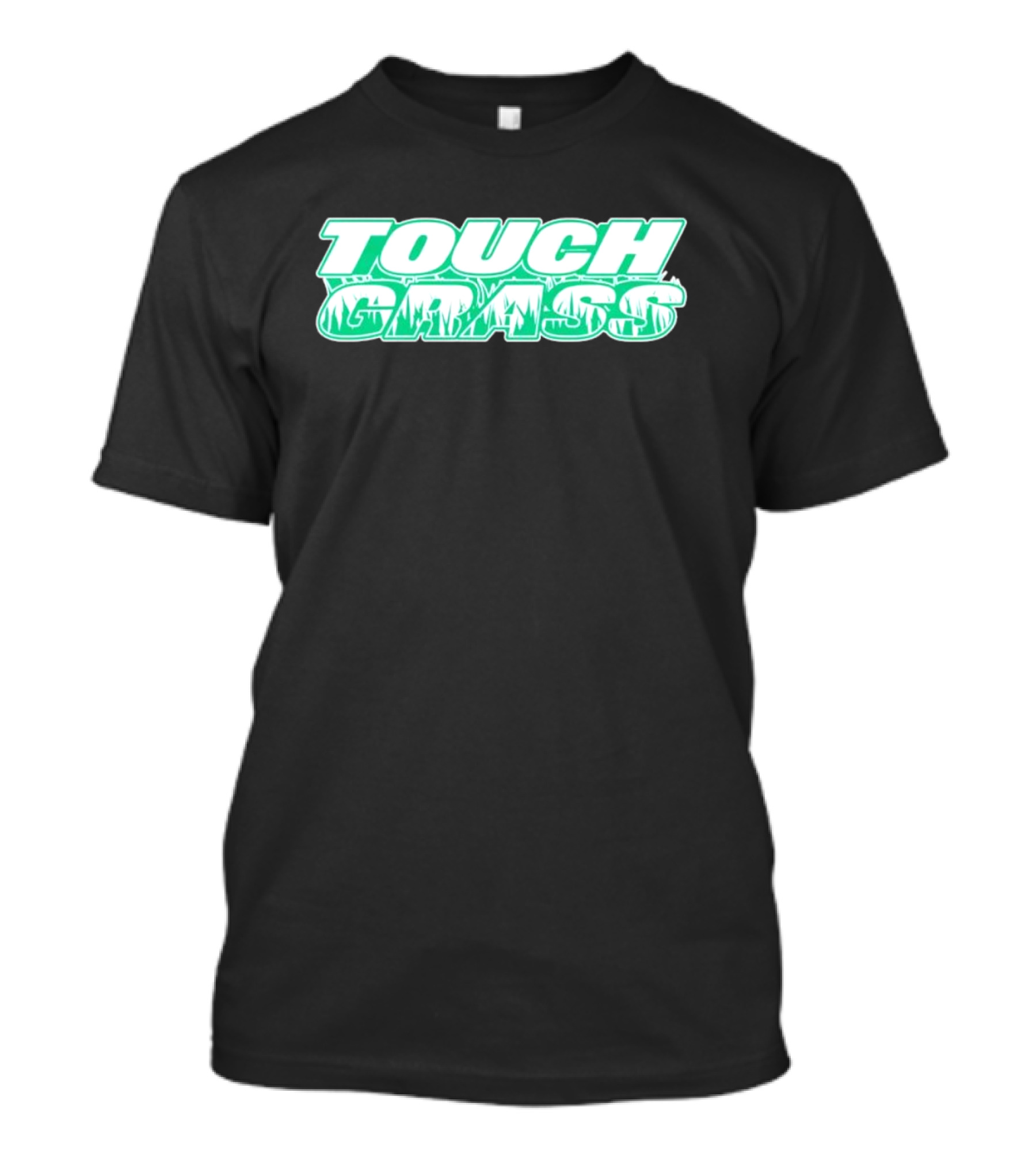 TOUCH GRASS Green Nature Aesthetic T-Shirt