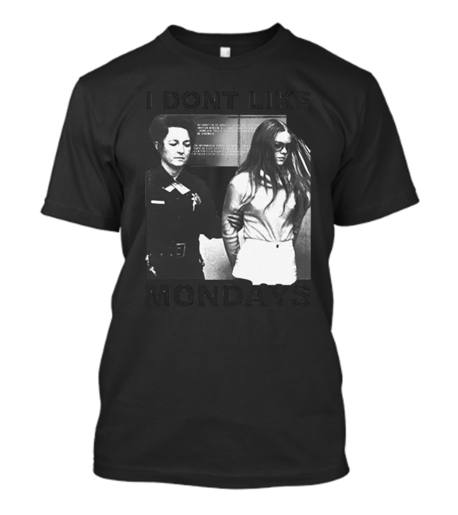 I Don’t Like Mondays Brenda Ann Spencer Arrest Scene T-Shirt