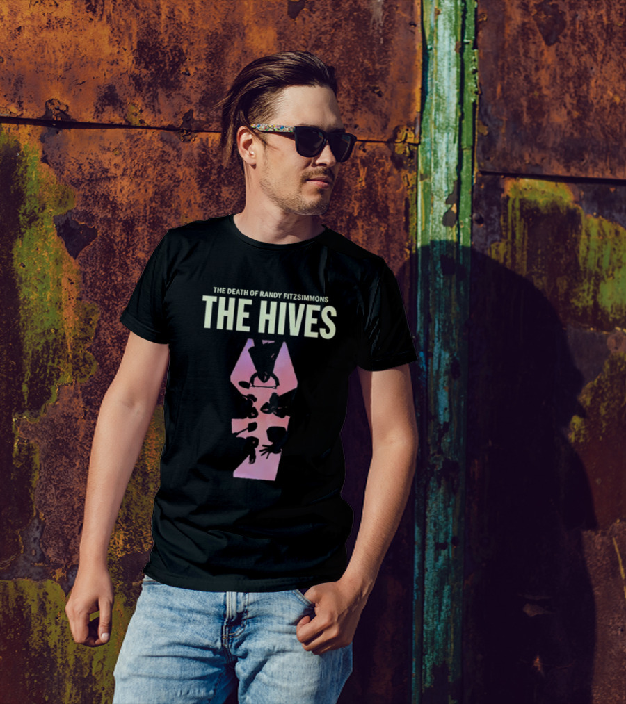 The Death Of Randy Fitzsimmons The Hives Coffin T-Shirt
