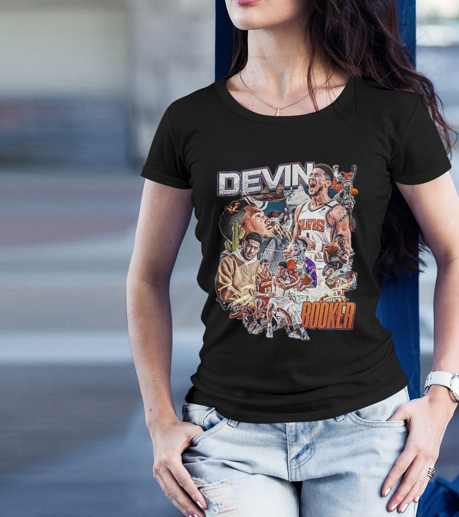 Devin Booker Suns Basketball Highlights And Moments T-Shirt