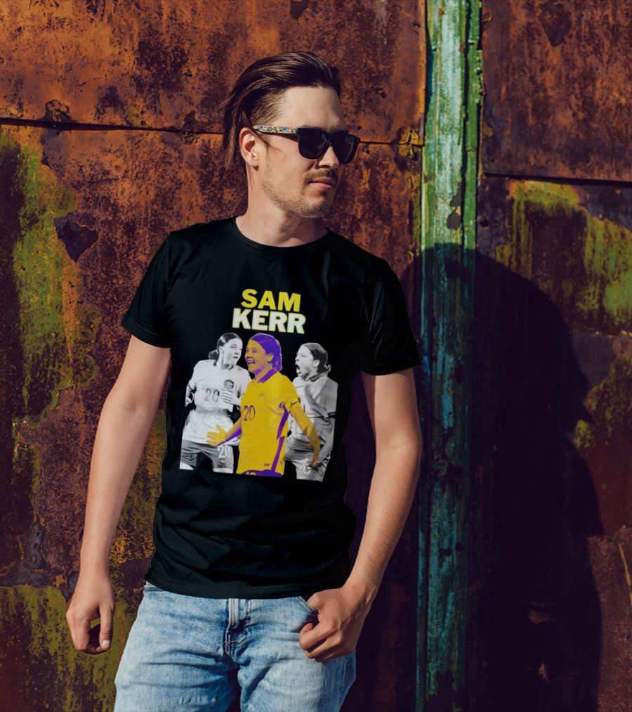 Sam Kerr Matildas Australia Soccer Star T-Shirt
