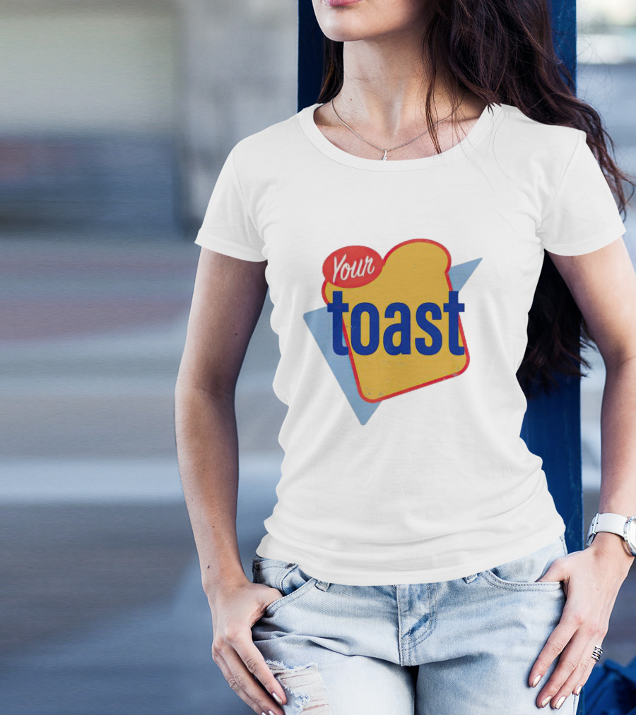 Your Toast Retro Bread Slice T-Shirt