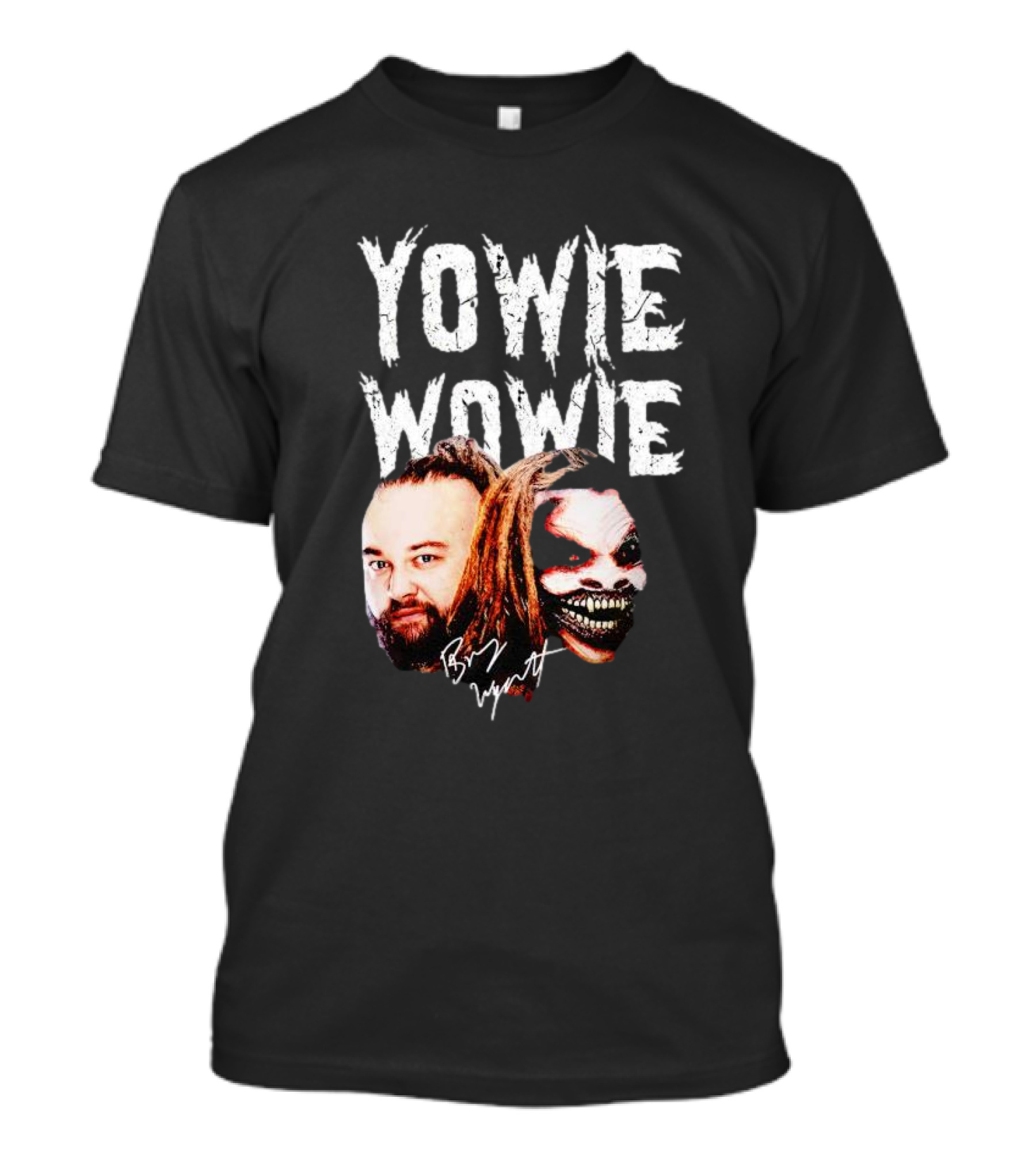 Windham Rotunda Bray Wyatt Yowie Wowie Signature Fiend Face T-Shirt