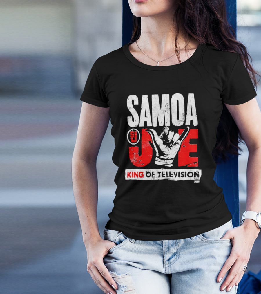 Samoa Joe SJ King Of Television AEW T-Shirt