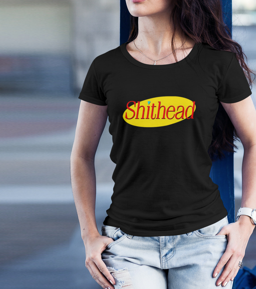 Shitheadsteve Shithead Overlayed On Iconic Yellow T-Shirt